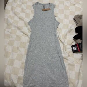 SKIMS Gray Mini Dress